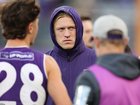 A dejected Hayden Young.