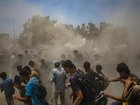 Hamas says if Israel stops air strikes on food delivery points, it will coordinate aid for hostages. (EPA PHOTO)
