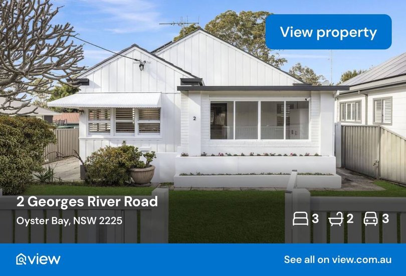 2 Georges River Road, Oyster Bay, NSW 2225