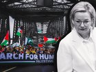 The Opposition Leader has spoken about the Sydney Harbour Bridge protest on Sunday.
