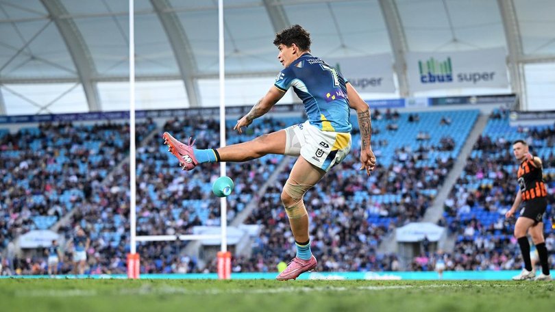 Gold Coast star Jayden Campbell's missed conversion attempt has proven costly for Penrith.