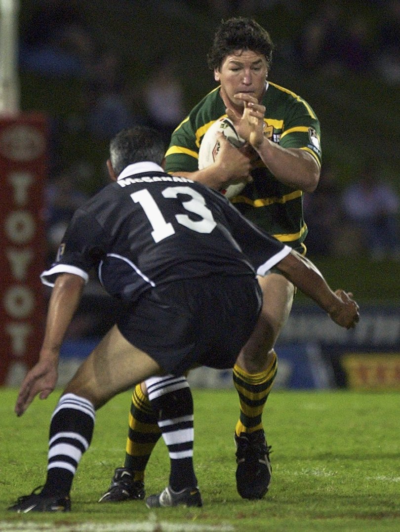 Mark Carroll loved pulling on the green and gold jersey for Australia.