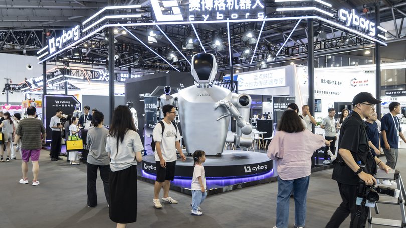 The World Artificial Intelligence Conference in Shanghai last month.