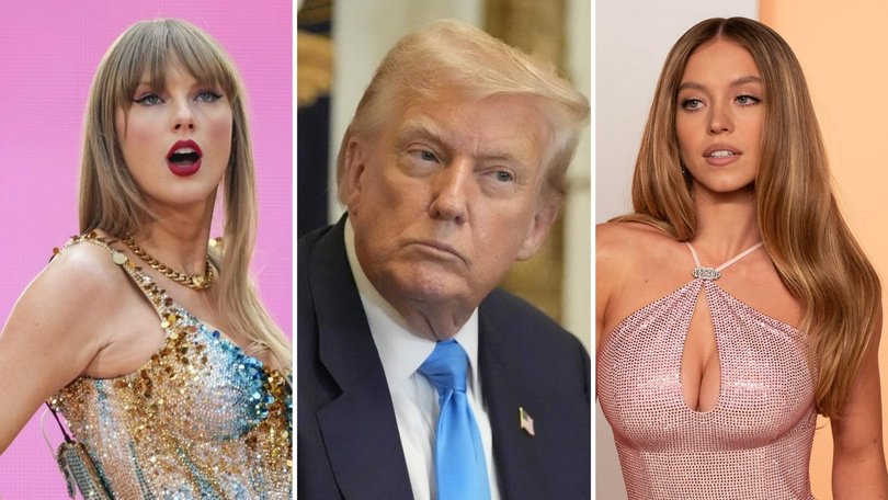 Taylor Swift, Donald Trump, Sydney Sweeney