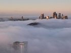 Sydneysiders are being warned to expect morning commute delays after heavy fog caused the cancellation of ferry services. 