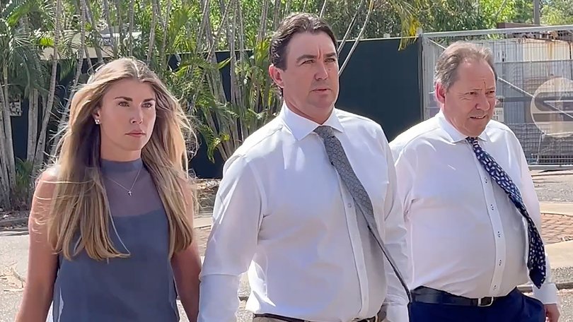 Matt Wright arrives at court on Tuesday.