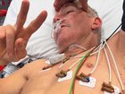 Troy Bayliss shared an update from his hospital bed.