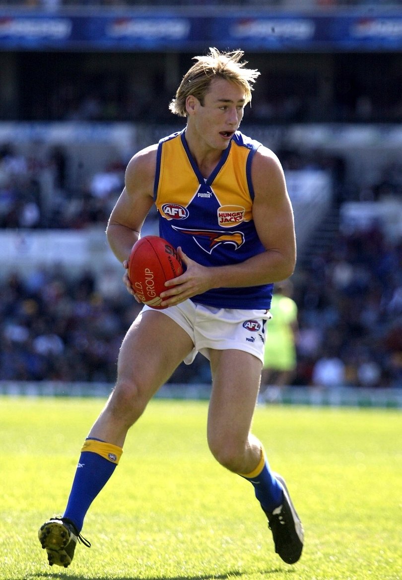 Adam Hunter was a golden boy of the AFL in the noughties.