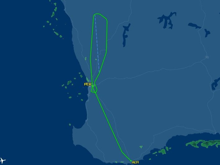 It’s understood that the Virgin flight departed from Albany at 7am on Tuesday.