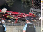 A man has died and another has been critically injured in a workplace accident in Carlingford, Sydney.