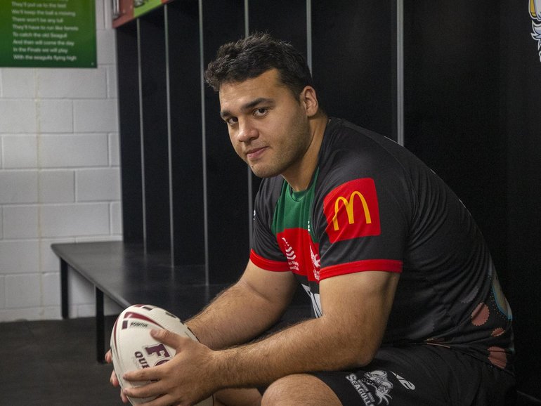 Mr Perrett had a stint with Wynnum Manly Seagulls.