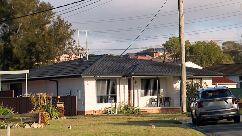 The house where both girls were staying with the same host family.