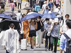 Temperatures across Japan hit a record high in July for the third year in a row.