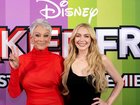 Jamie Lee Curtis and Lindsay Lohan have hit the red carpet for Sydney's Freakier Friday premiere. (Steven Markham/AAP PHOTOS)