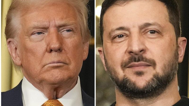 President Volodymyr Zelensky has had a ‘productive’ conversation with his US counterpart, Donald Trump.