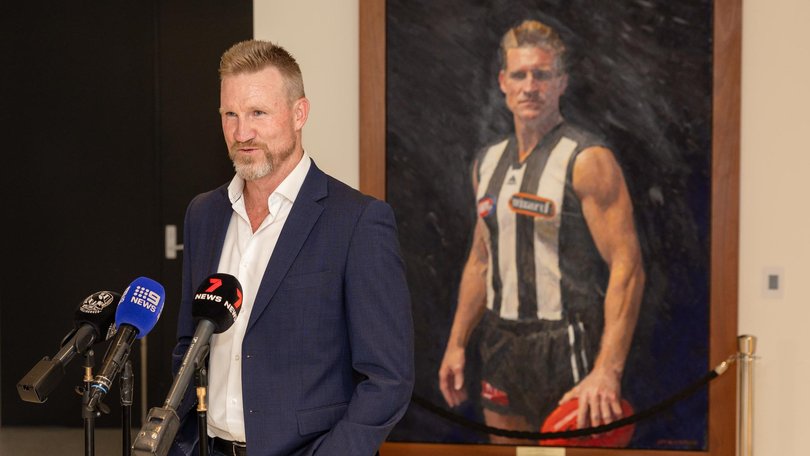 Nathan Buckley would take a call about the Melbourne coaching job. Jason Edwards
