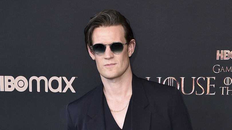 Matt Smith, who plays Prince Daemon Targaryen, poses at the premiere of "House of the Dragon" on Wednesday, July 27, 2022, at the Academy Museum of Motion Pictures in Los Angeles. (Photo by Jordan Strauss/Invision/AP)