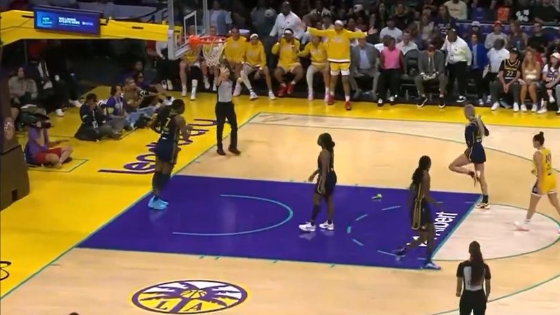 For the third time in a week, a sex toy thrown onto a court has interrupted a WNBA game.