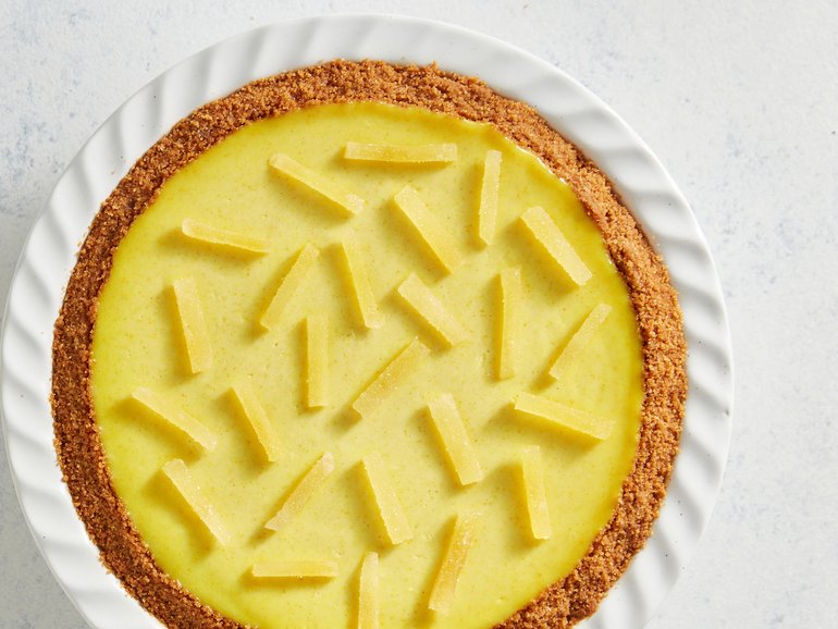 Spiced pumpkin cheesecake from Genevieve Ko. These easier-than-you’d-think recipes capture the spirit of classic diner desserts and embrace the flavours we now crave, whatever form they take. Food Stylist: Monica Pierini. Prop Stylist: Paige Hicks. 