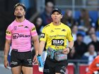 Penrith coach Ivan Cleary is concerned for the well-being of under-fire trainer Corey Bocking (r). (Dave Hunt/AAP PHOTOS)
