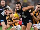 Jack Silvagni's future at Carlton continues to be a contentious discussion point around the AFL. (James Ross/AAP PHOTOS)