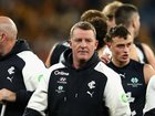 Under-pressure coach Michael Voss has been entrusted with leading Carlton into next season. (Rob Prezioso/AAP PHOTOS)