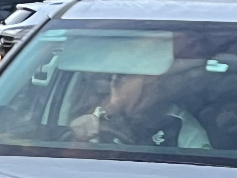 Voss leaves Ikon Park during the board meeting. Glenn McFarlane