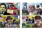 A series of stamps celebrating the humour of Monty Python is being issued by Britain's Royal Mail. (AP PHOTO)