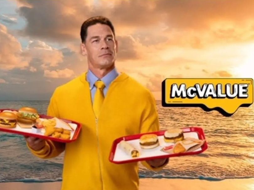 McDonald's teams up with John Cena.