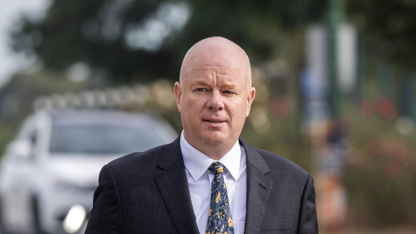 Simon Patterson fell deathly ill multiple times before the lunch. Picture: NewsWire / David Geraghty