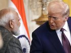 India's Narendra Modi and US President Donald Trump are yet to secure a trade deal. (AP PHOTO)