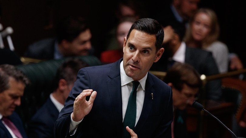 Sydney MP Alex Greenwich accuses Mark Latham of running a campaign against him. 