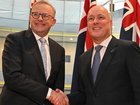 Anthony Albanese will visit New Zealand for the annual leaders' meeting with PM Christopher Luxon. (Mick Tsikas/AAP PHOTOS)