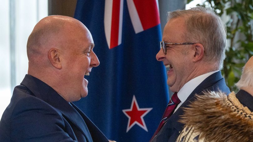 Australian Prime Minister Anthony Albanese meets with New Zealand Prime Minister Christopher Luxon for the two countries annual talks.