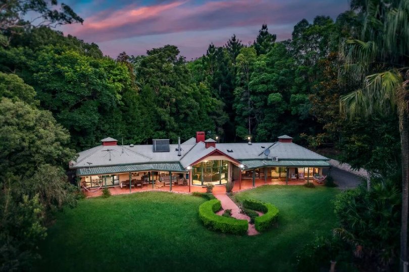 The four-bedroom homestead.