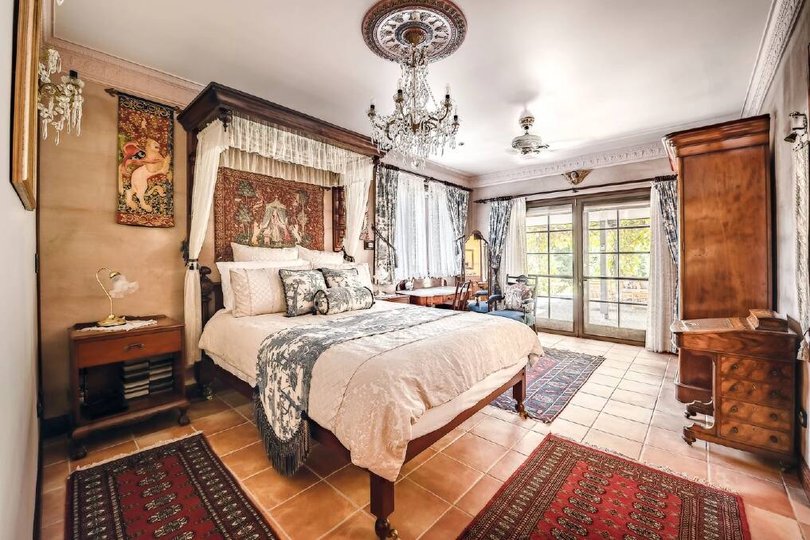 The master bedroom.