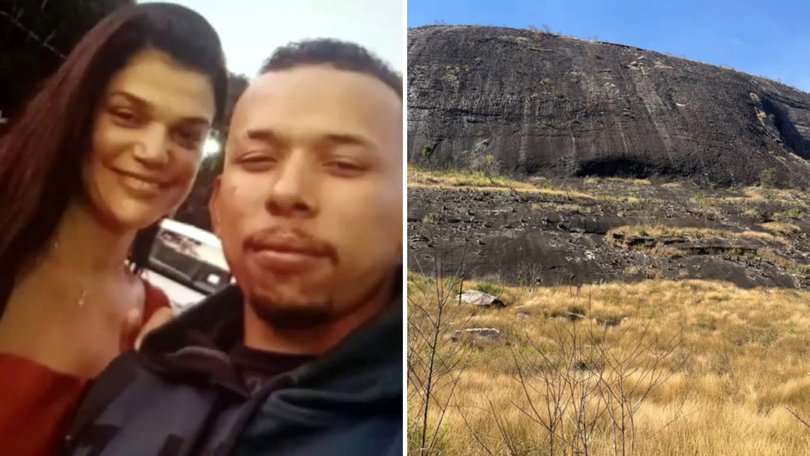 Marcone da Silva Cardoso, 28, and Adriana Machado Ribeiro, 42, were getting intimate when tragedy struck.