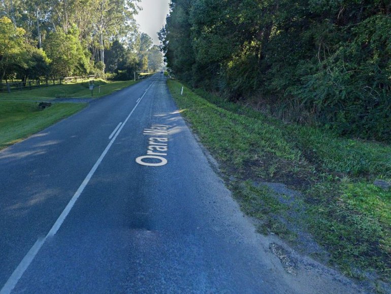 A man was allegedly shot following an argument on Saturday night on Orara Way in Nana Glen.