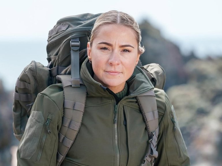 Singer Lucy Spraggon says she ripped her labia on SAS; Who Dares Wins. 