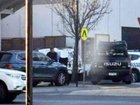Police were called to reports of an attack involving a machete at shopping centre in Melbourne's southwest on Saturday. 9News