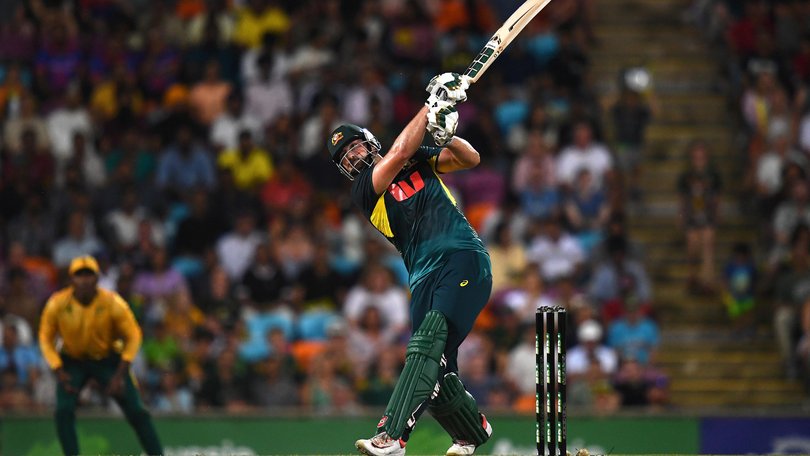 Tim David cracked eight six on Sunday night.