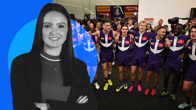 Patrick Voss is among the Dockers stars propelling them into the AFL finals.