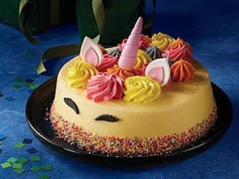 Woolworths’ Yasmin the Unicorn cake.