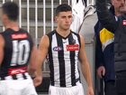 Nick Daicos started on the bench against Hawthorn.