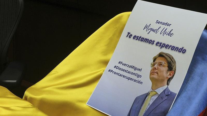 Colombian Senator Miguel Uribe was shot on June 7 during a rally in Bogota.