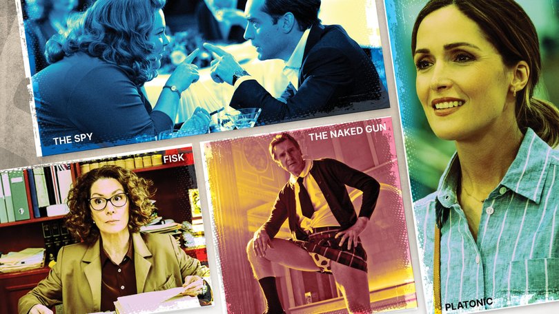 Platonic, The Naked Gun and The Spy all offer some laughter therapy for viewers right now.