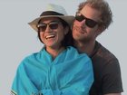 Prince Harry and Meghan Markle during the trip to Botswana in 2016.