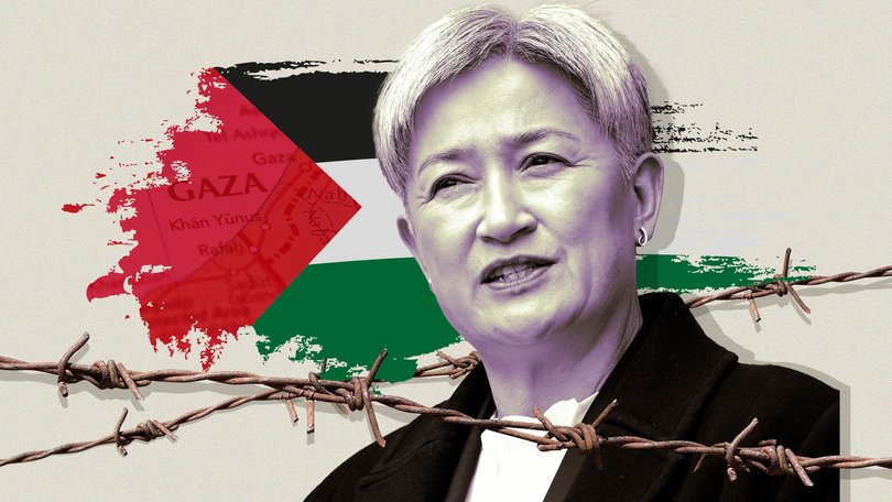 AARON PATRICK: Penny Wong can’t answer the pivotal question about Gaza.