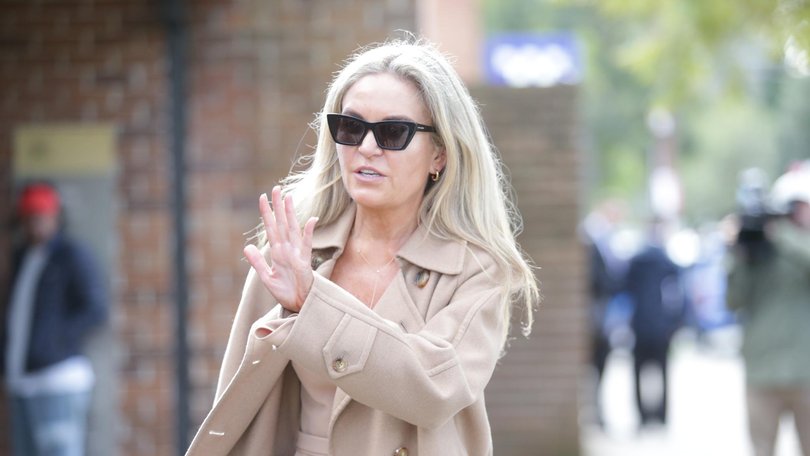 Vanessa Jacobs Fennell has again appeared in court after crashing her Range Rover in Bellevue Hill. Picture: Christian Gilles / NewsWire