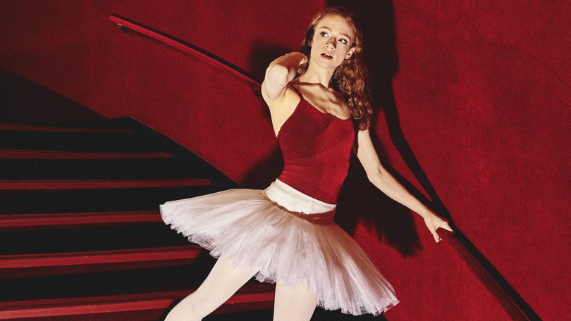 FILE — Catherine Hurlin of the American Ballet Theatre at the Metropolitan Opera House in New York, June 12, 2019. This month, “Black Swan” returns to theaters for its 15th anniversary, and while many film critics still admire it, professional ballet dancers’ feelings about it remain complicated. (Bryan Derballa/The New York Times)